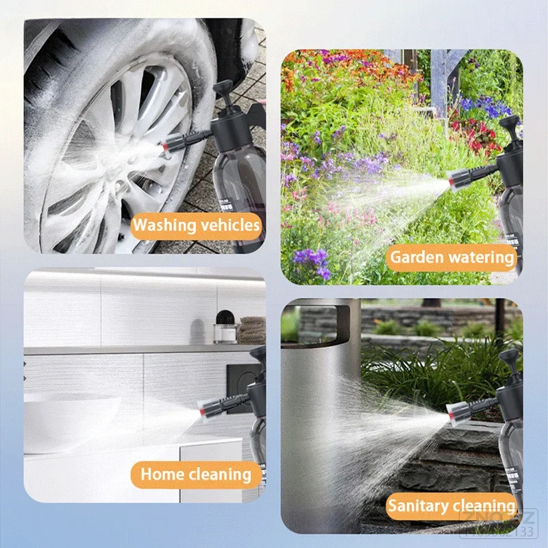 2L Hand Pump Foam Car Wash Sprayer