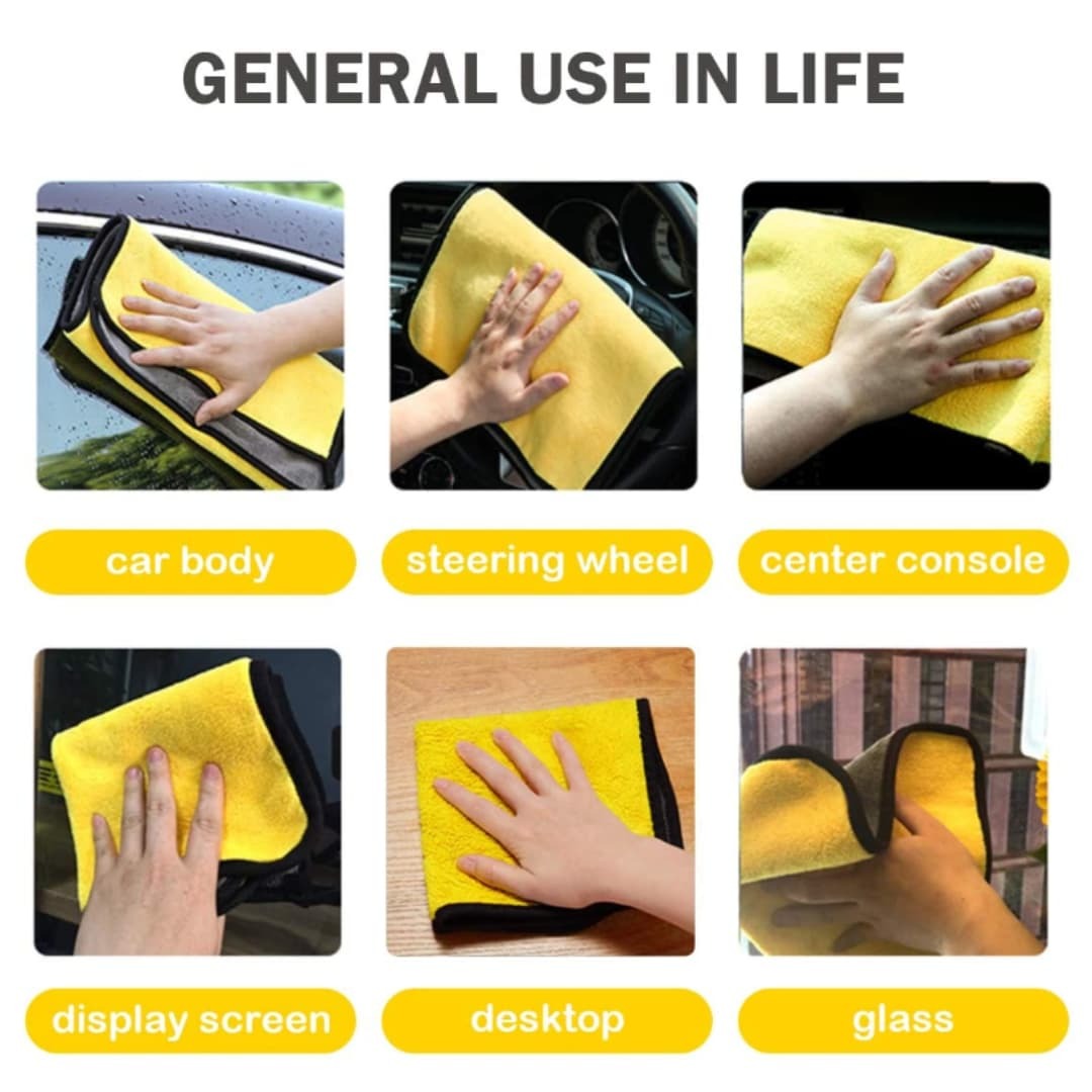 Microfiber Cleaning Cloth – 40×40 cm | 400 GSM