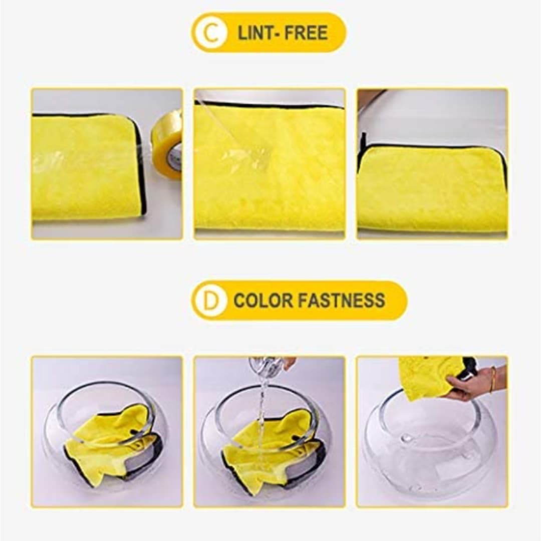 Microfiber Cleaning Cloth – 40×40 cm | 400 GSM