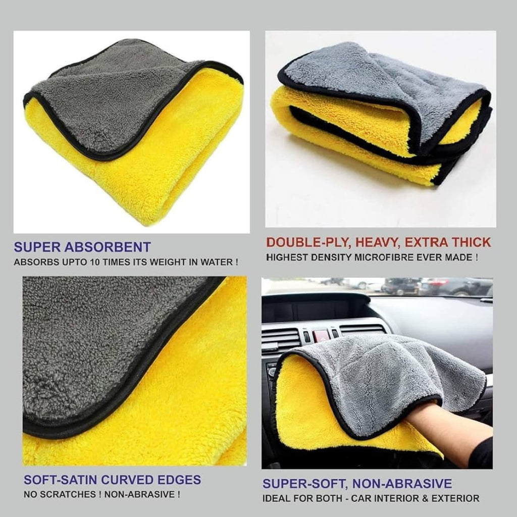 Microfiber Cleaning Cloth – 40×40 cm | 400 GSM